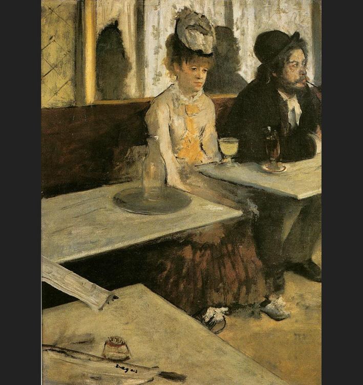 Edgar Degas Absinthe